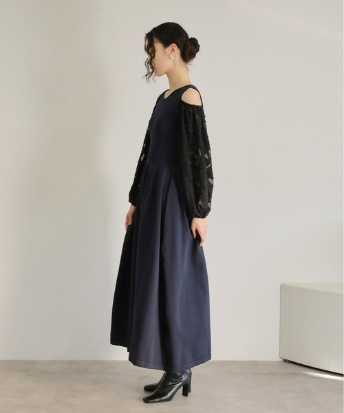 22aw ノワール ケイニノミヤ ギャルソン 2way ジップ ワンピース S 22aw ノワール ケイニノミヤ ギャルソン 2way ジップ ワンピース
