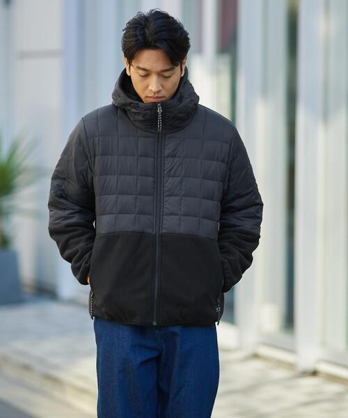 ダウンジャケット ダウン TAION　FREECE+DOWN HOOD JACKET メンズ