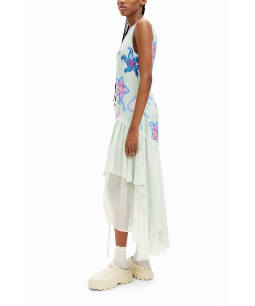 Desigual（デシグアル） ワンピース 「Desigual×Collina Strada