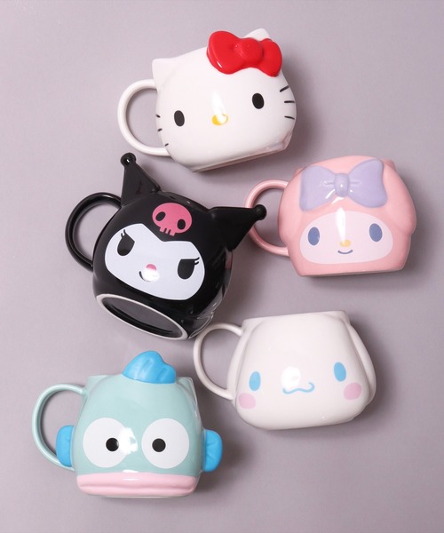 sanrio（サンリオ） タンブラー (SK)「sanrio」陶器製 ダイカット