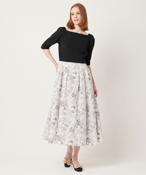 TOCCA 24年 ヨンア BOTANICAL GARDEN PARTY ドレス TOCCA 【ヨンア×大人百花×TOCCAコラボ】【洗える！】BOTANICAL