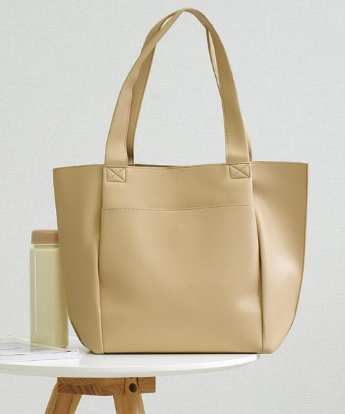 DAY CLOSET トートバッグ 「A4収納可能」マルチに使えるきれいめ合皮