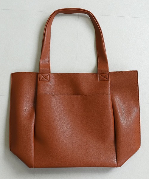 DAY CLOSET トートバッグ 「A4収納可能」マルチに使えるきれいめ合皮