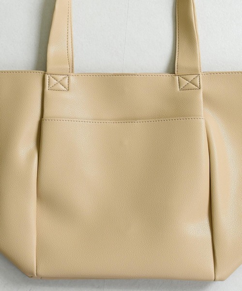 DAY CLOSET トートバッグ 「A4収納可能」マルチに使えるきれいめ合皮