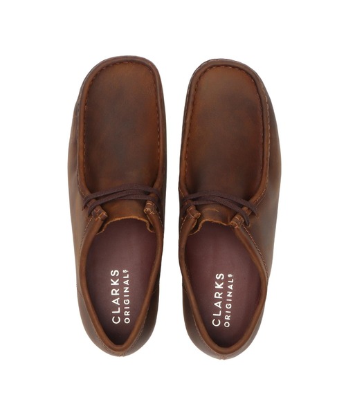 Clarks クラークス　デッキシューズ　革靴　シティボーイ Cleyhill Boat / クレイヒルボート (ブラウンレザー)（モカシン/デッキ