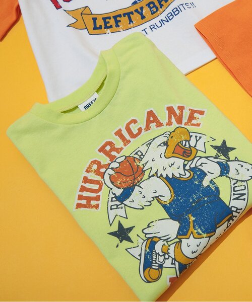 BREEZE（ブリーズ） tシャツ アニマルチームエンブレムTシャツ キッズ