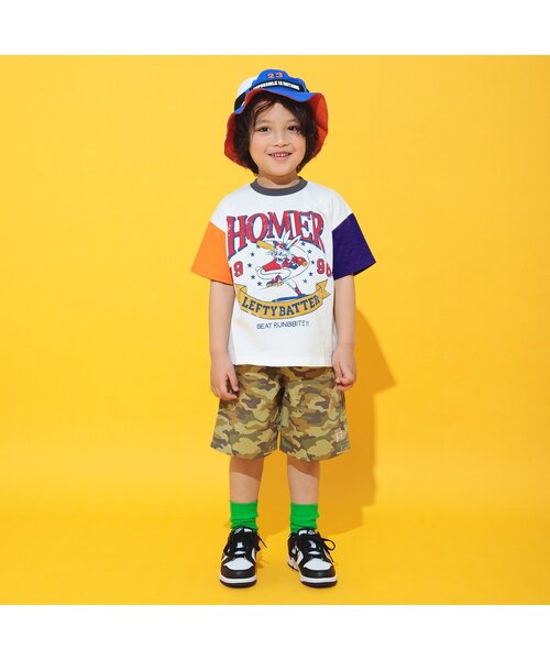 BREEZE tシャツ アニマルチームエンブレムTシャツ キッズ 子供服