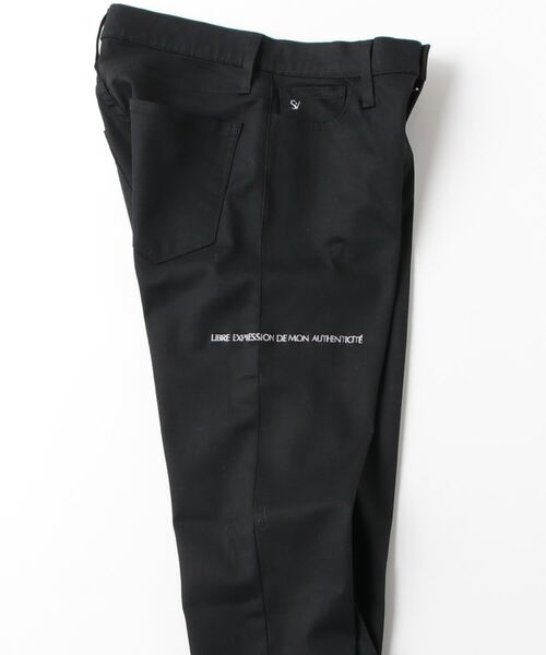 パンツ 「SEMIVOWEL」セミヴァウル スキニー　ACE TIMELESS BLACK メンズ レディース | fridge | 03