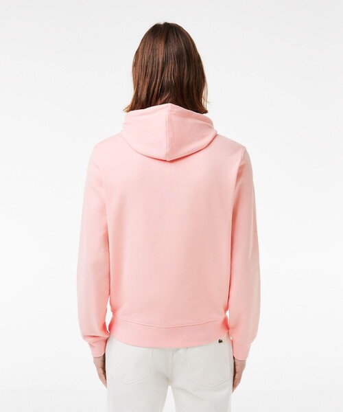 LACOSTE パーカー 「EC限定」裏パイル クラシックグラフィック