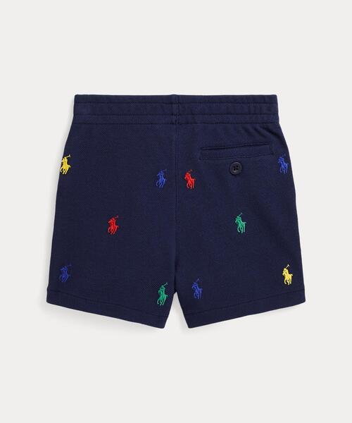 パンツ Polo プレップスター コットン メッシュ ショートパンツ キッズ 子供服 男の子の画像