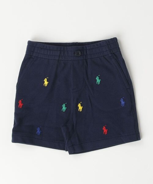 パンツ Polo プレップスター コットン メッシュ ショートパンツ キッズ 子供服 男の子の画像