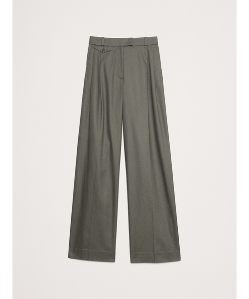 ◆KAREN MILLEN◆ プリーツ織りワイドレッグパンツ パンツ Carmel プリーツ ワイドレッグパンツ レディース