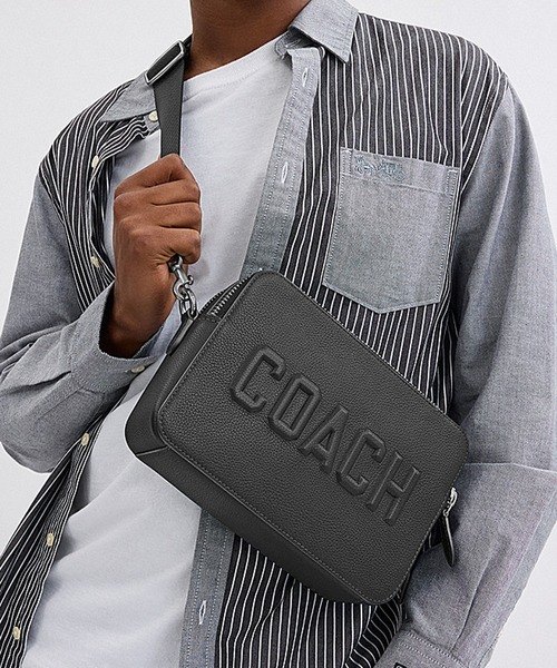 COACH　メンズショルダーバッグ　チャータークロスボディ24 COACH ショルダーバッグ チャーター クロスボディ バッグ 24