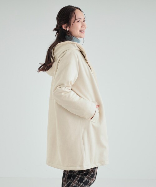 DRESKIP（ドレスキップ） コート アウター 「吸湿発熱」マットな色味が