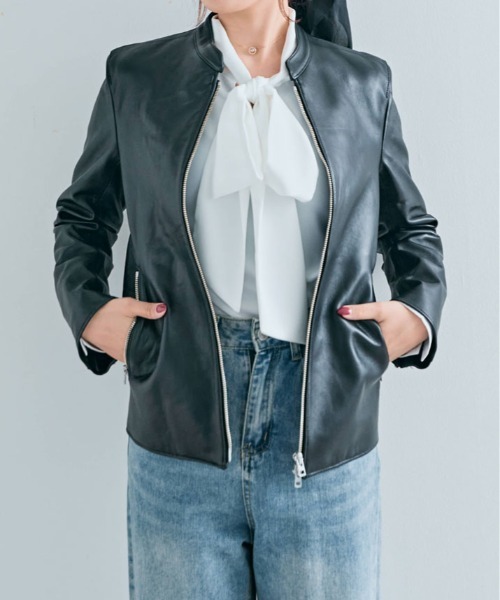 レザージャケット ライダース 日本製 リアル レザー ジャケット