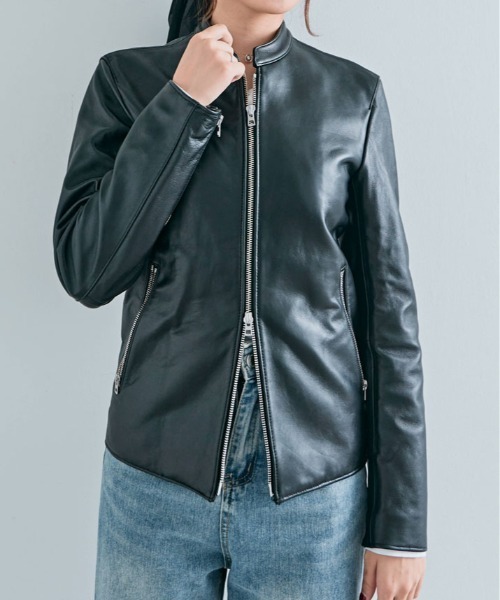 レザージャケット ライダース 日本製 リアル レザー ジャケット