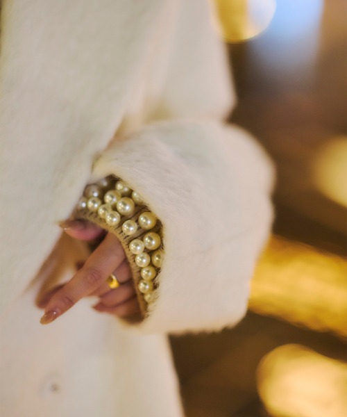 anuans（アニュアンス） ニット セーター パールニットトップス