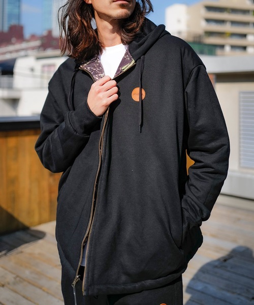 RVCA（ルーカ） パーカー メンズ GRANT PUFFER REVERSI パーカー