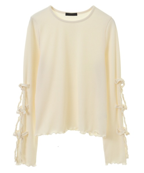 tシャツ TINY RIBBON トップス レディース