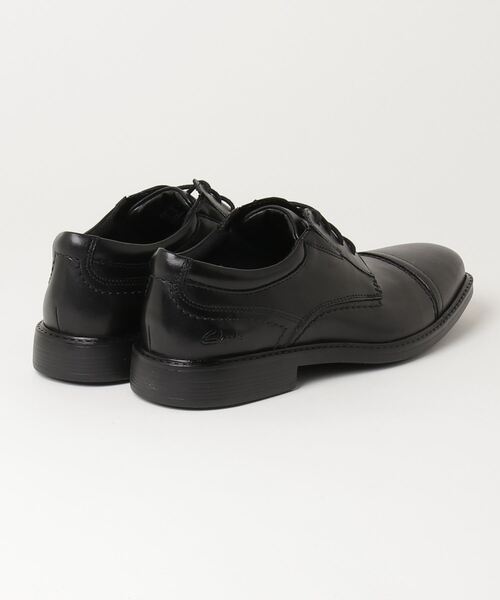 Clarks 504E UK8.0 ブラックドレスシューズ 送料無料 新品 Clarks ビジネスシューズ Dresslite Cap / ドレスライトキャップ