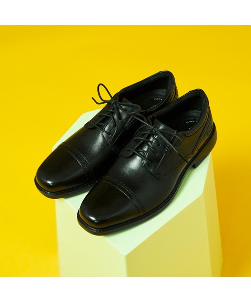 Clarks 504E UK8.0 ブラックドレスシューズ 送料無料 新品 Clarks ビジネスシューズ Dresslite Cap / ドレスライトキャップ