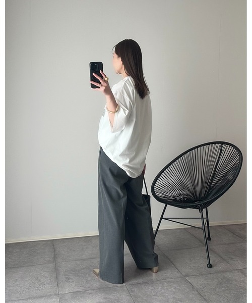 Eclat one tシャツ 「Eclat one」フォトプリント ロゴ ビッグサイズT