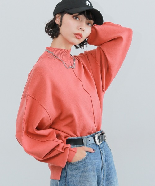 「PAGEBOY」 長袖ニット FREE ブラウン レディース_画像4