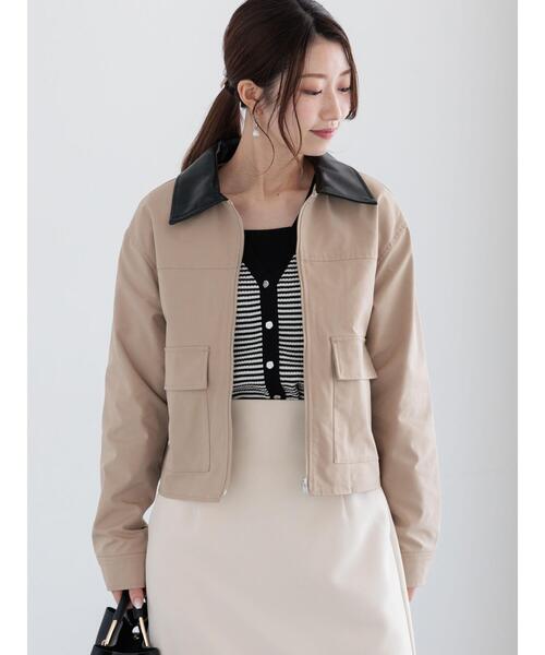 Te chichi(テチチ) ジャケット ノーカラージャケット 「宮本茉由着用 Te chichi(テチチ) ジャケット ノーカラージャケット 「宮本茉由着用
