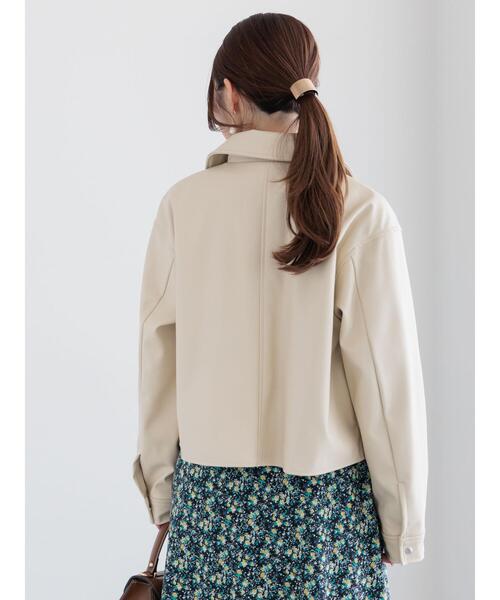 Te chichi（テチチ） ジャケット ノーカラージャケット 「宮本茉由着用