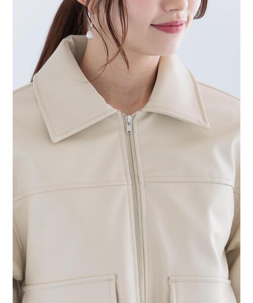 Te chichi（テチチ） ジャケット ノーカラージャケット 「宮本茉由着用