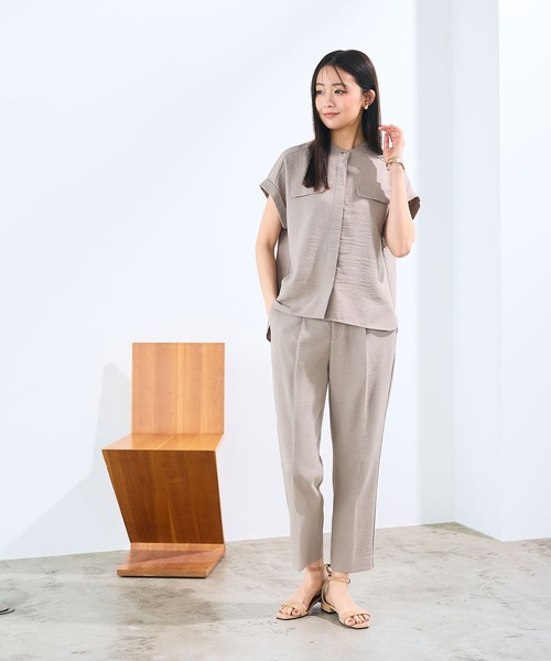 CROSS FUNCTION（クロスファンクション） スラックス パンツ 「シワに