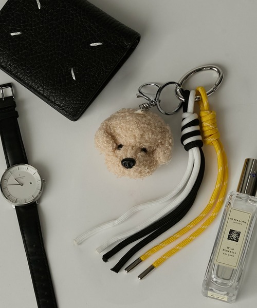 BONLECILL Marche キーホルダー 「BONLECILL Marche」テディドッグ