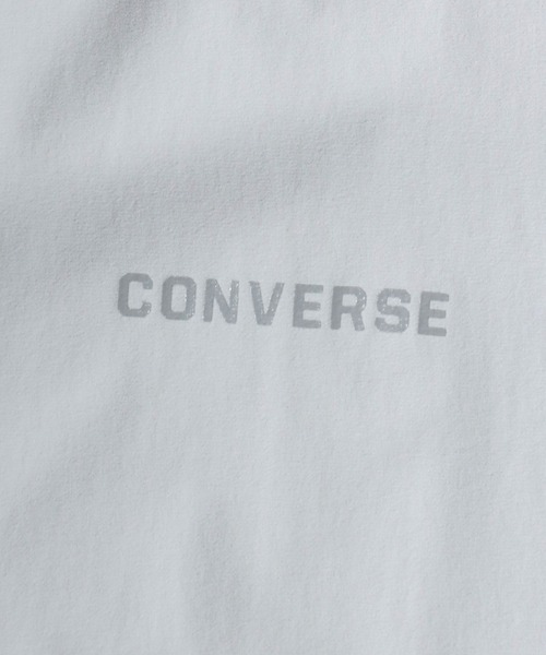 tシャツ CONVERSE/コンバース 接触冷感 ストレッチ 吸水速乾 オーバーサイズ ロゴ ワンポイント ドローコード 半袖Tシャツ/レディース メ | CONVERSE | 11