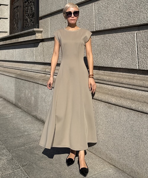 ワンピース フレンチ美シルエットとろみワンピース : ZOZOTOWN Yahoo