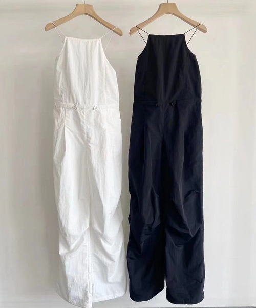 SUWDEE サロペット オーバーオール back open camisole salopette 