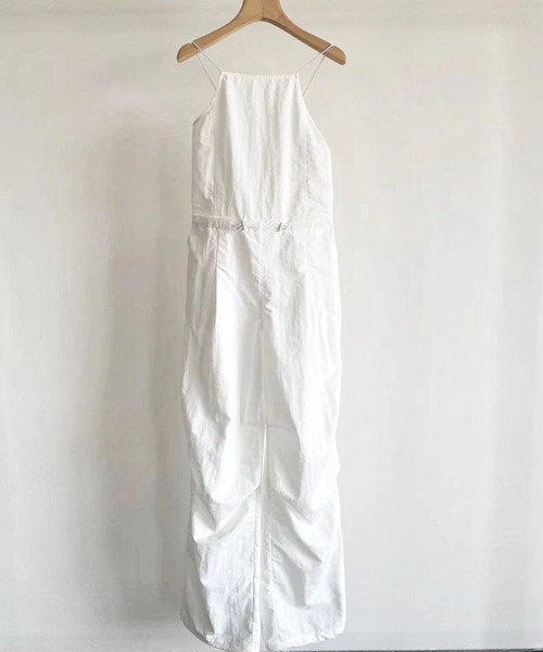 SUWDEE サロペット オーバーオール back open camisole salopette 