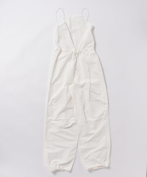 SUWDEE サロペット オーバーオール back open camisole salopette 