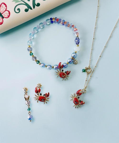 ANNA SUI ネックレス カニモチーフ レディース : ZOZOTOWN Yahoo