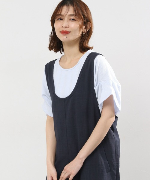 ブラウス 半袖 プルオーバー 夏 トップス ｔシャツ レディース 無地 丸首 袖タック 体型カバー ゆったり おしゃれ 着痩せ カジュアル 通勤大人 ブラウス 半袖 プルオーバー 夏 トップス tシャツ レディース