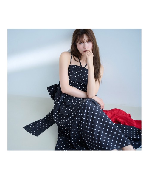 LILY BROWN（リリーブラウン） ワンピース ボリュームリボン2way