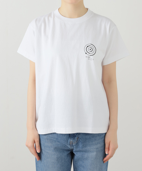 tシャツ MARMOT CAPITAL CIRCLE SS 25SS-L1-01-CC：Tシャツ レディース MARMOT CAPITAL tシャツ CIRCLE SS 25SS-L1-01-CC：Tシャツ