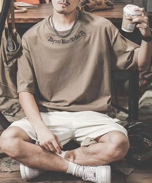 JOHNNY WOLF 変形tシャツ BUFFOLO BOBS お兄系 Y2K JOHNNY WOLF（ジョニーウルフ） tシャツ CLOISTER BLACK オーバー