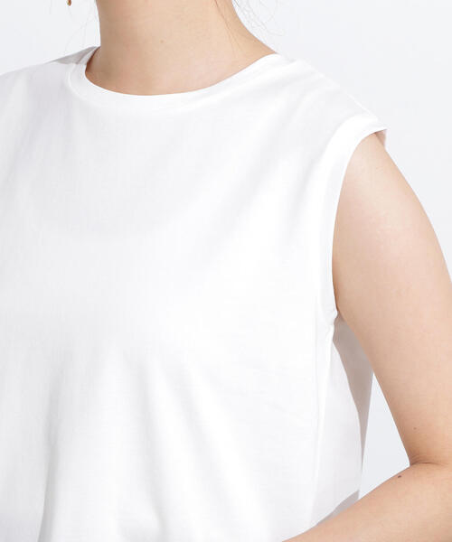 N.Natural beauty basic - N. ノースリーブ トップス Mサイズ N.Natural Beauty Basic タンクトップ ノースリーブ メタル