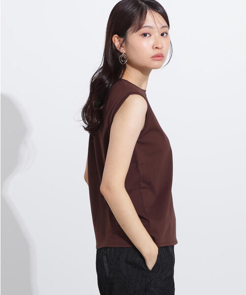 N.Natural beauty basic - N. ノースリーブ トップス Mサイズ N.Natural Beauty Basic タンクトップ ノースリーブ メタル