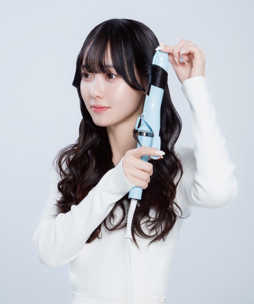 マカロンカールアイロン 32mm/38mm (フランボワーズ，シトロン，ミント