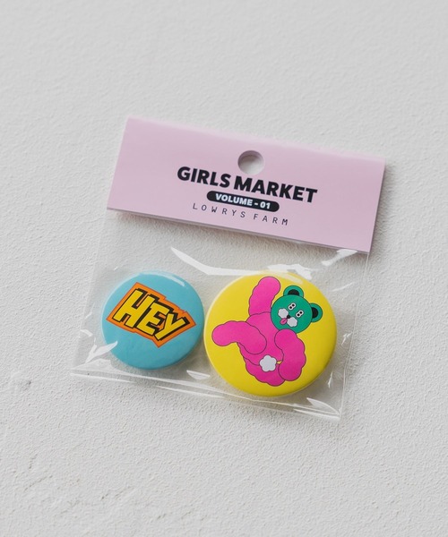 Disney バッジ 「WEB限定」ACCOMMODE×Nakajima sisters