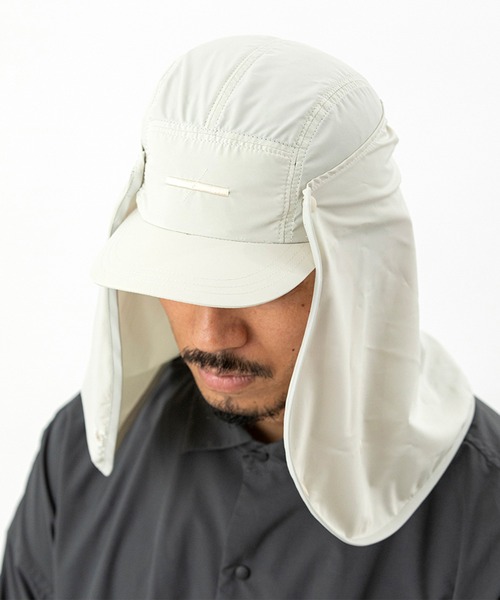 meanswhile ナイロン　キャップ　ベージュ Cap – meanswhile 公式オンラインストア