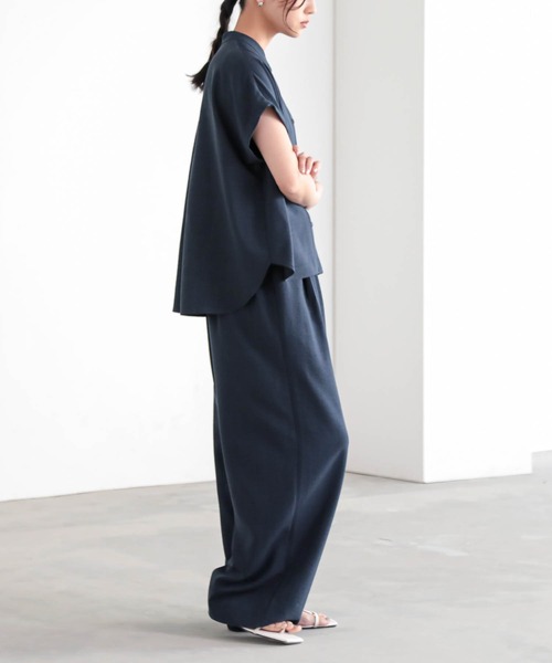 for/c（フォーシー） パンツ 「低身長/高身長向けサイズ有」リネン