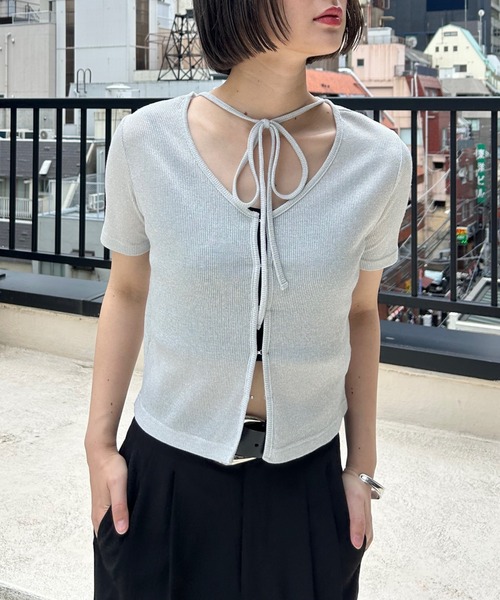 PAGEBOY（ページボーイ） tシャツ キラキラカットホック(半袖