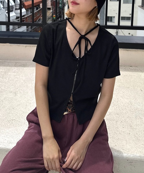 PAGEBOY（ページボーイ） tシャツ キラキラカットホック(半袖